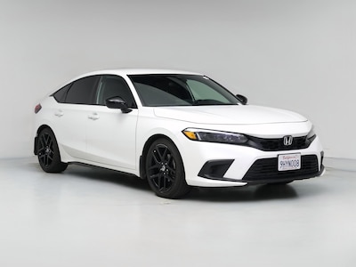 White 2023 Honda Civic Sport