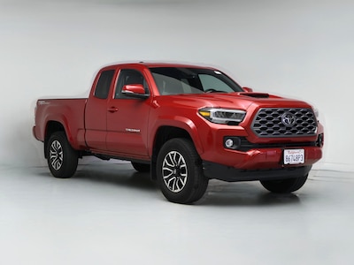 Red 2022 Toyota Tacoma TRD Sport
