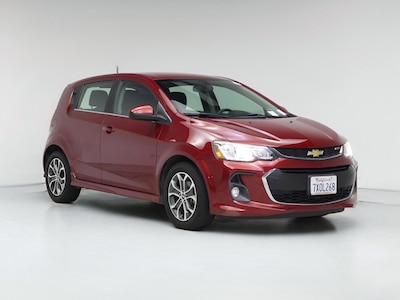 Red 2017 Chevrolet Sonic LT
