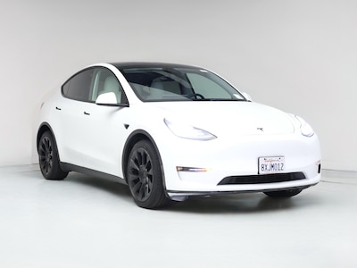 White 2021 Tesla Model Y Long Range
