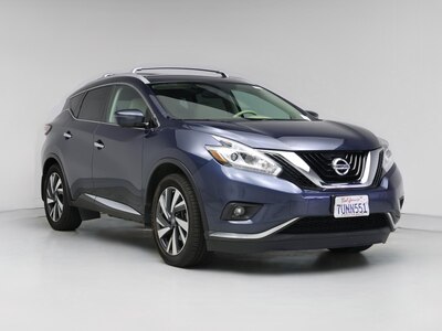 Blue 2016 Nissan Murano Platinum