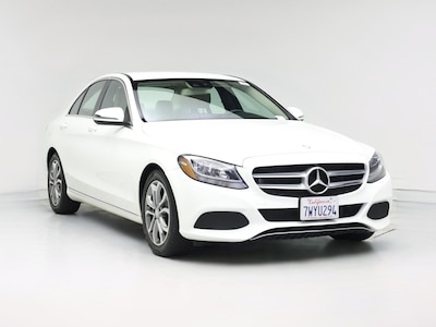 White 2017 Mercedes-Benz C300