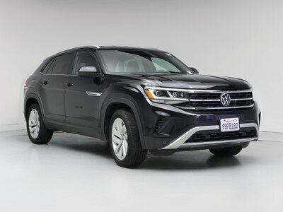 Black 2022 Volkswagen Atlas Cross Sport SE w/Tech