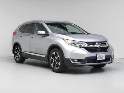 Silver 2018 Honda CR-V Touring
