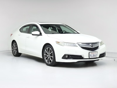 White 2015 Acura TLX
