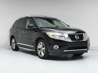 Black 2014 Nissan Pathfinder Platinum