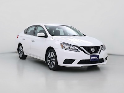 White 2019 Nissan Sentra SV