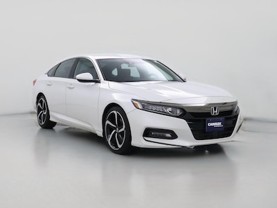 White 2018 Honda Accord Sport