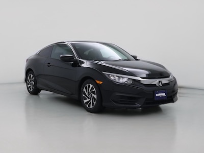 Black 2018 Honda Civic LX-P