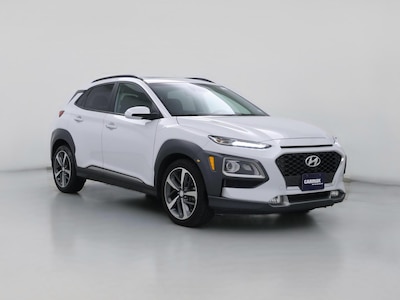 White 2020 Hyundai Kona Limited