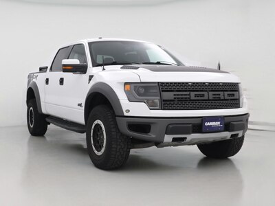 White 2013 Ford F150 SVT Raptor