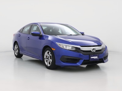 Blue 2016 Honda Civic LX