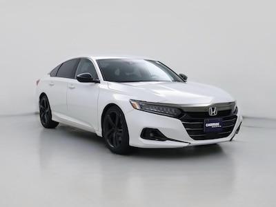 White 2021 Honda Accord Sport