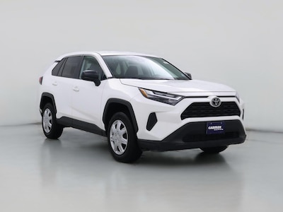 White 2023 Toyota RAV4 LE