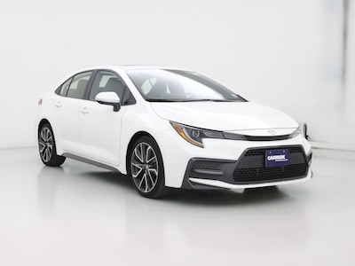 White 2021 Toyota Corolla SE