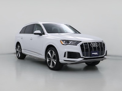 White 2021 Audi Q7 Premium Plus