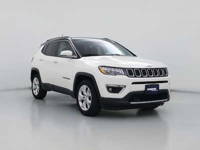 White 2021 Jeep Compass Limited