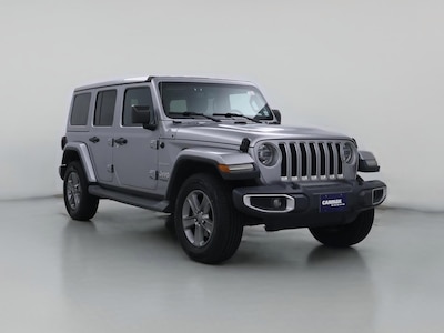 Gray 2018 Jeep Wrangler Unlimited Sahara