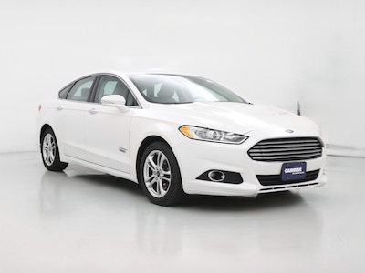 White 2016 Ford Fusion Energi Titanium