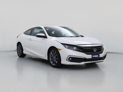 White 2019 Honda Civic EX