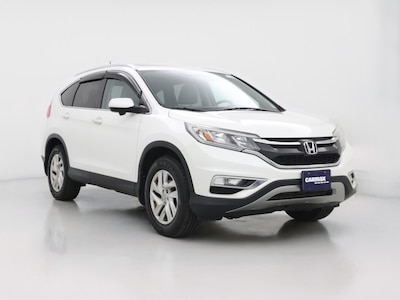 White 2016 Honda CR-V EX-L