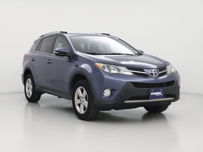 Blue 2013 Toyota RAV4 XLE