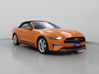 Orange 2021 Ford Mustang Ecoboost Premium