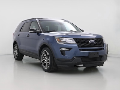 Blue 2019 Ford Explorer Sport