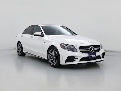 White 2020 Mercedes-Benz C43 AMG