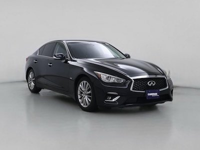 Black 2019 Infiniti Q50 Luxe