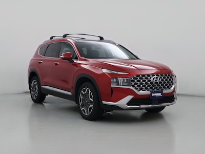 Red 2022 Hyundai Santa Fe Limited