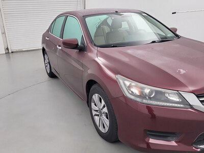 Red 2014 Honda Accord LX