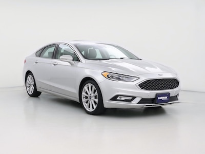 Silver 2017 Ford Fusion Platinum