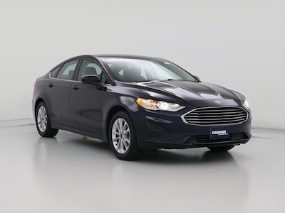 Blue 2020 Ford Fusion SE
