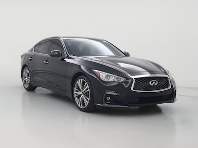 Black 2021 Infiniti Q50 Sensory