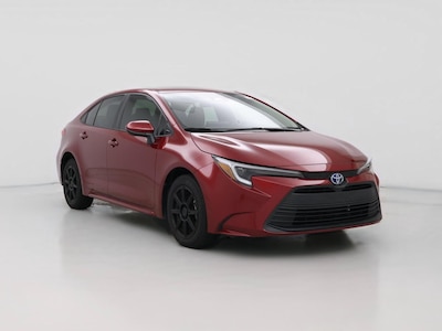 Red 2023 Toyota Corolla Hybrid LE