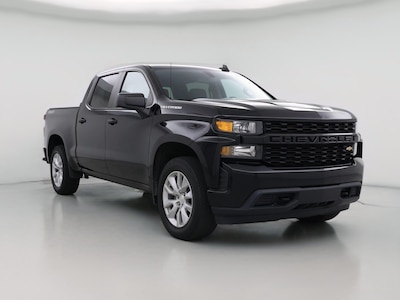 Black 2022 Chevrolet Silverado 1500 LTD Custom