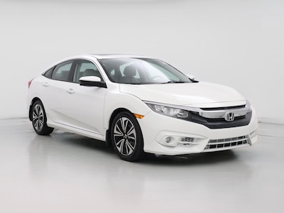 White 2016 Honda Civic EX-T