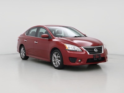 Red 2013 Nissan Sentra SR