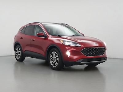 Red 2021 Ford Escape SEL