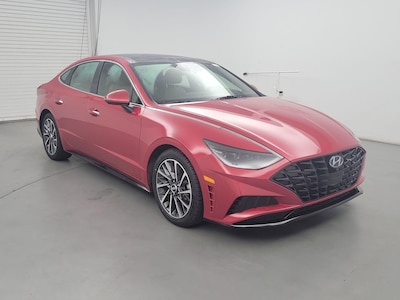 Red 2021 Hyundai Sonata Limited