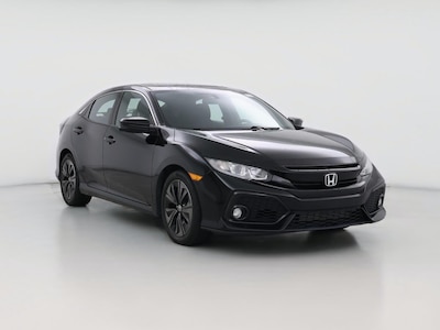 Black 2017 Honda Civic EX