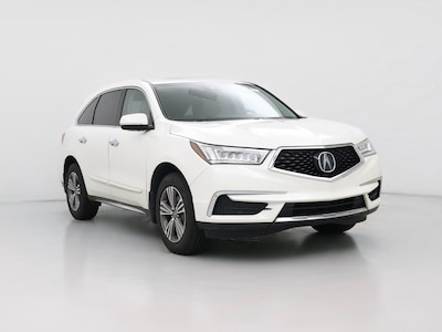 White 2019 Acura MDX