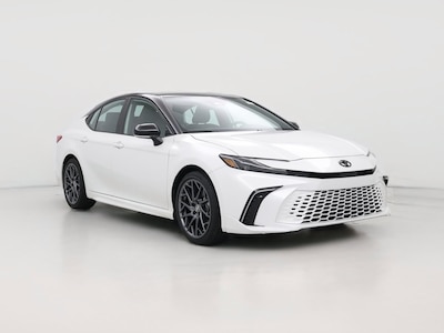 White 2025 Toyota Camry XSE