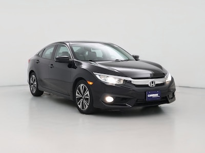 Black 2016 Honda Civic EX-T