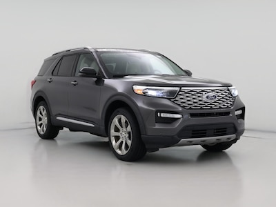 Gray 2020 Ford Explorer Platinum