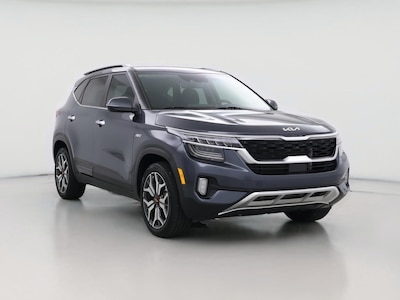 Gray 2022 Kia Seltos SX