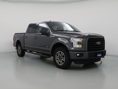Gray 2016 Ford F150 XLT