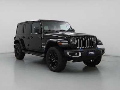 Black 2023 Jeep Wrangler 4XE PHEV Unlimited Sahara