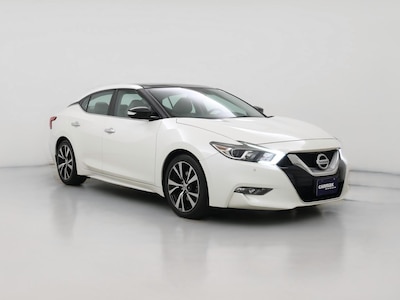 White 2017 Nissan Maxima SL